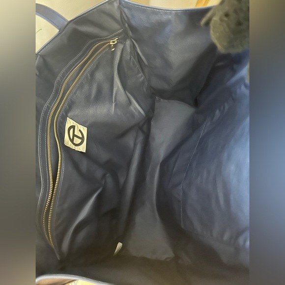 Telfar Large Cobalt Blue Shopping Bag with the duster - Picture 10 of 10